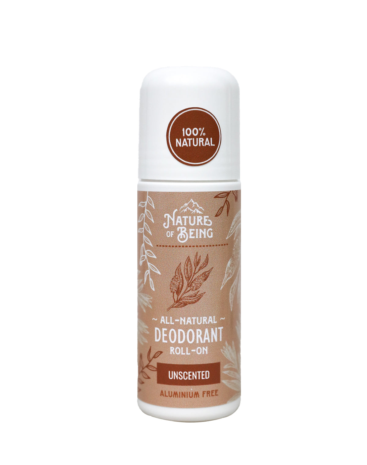 Unscented All Natural Deodorant Roll-On