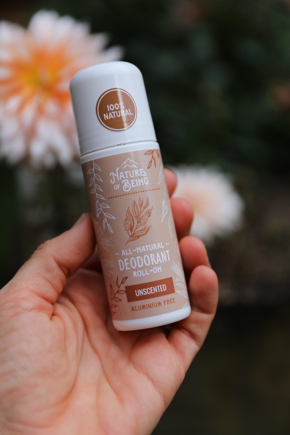 Unscented All Natural Deodorant Roll-On