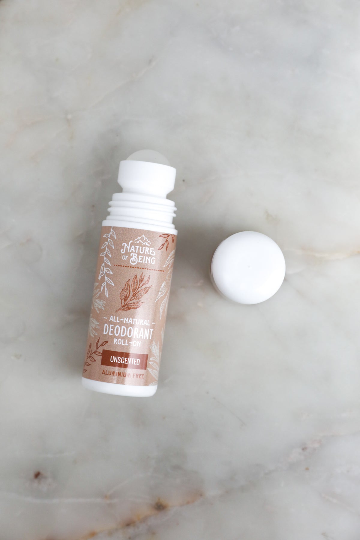 Unscented All Natural Deodorant Roll-On